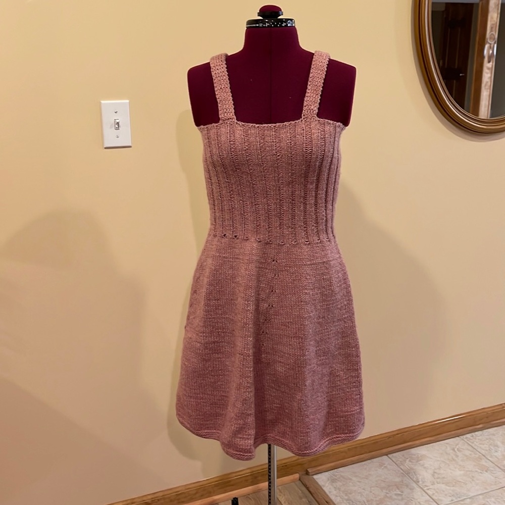 Handmade Wool Pinafore Dress